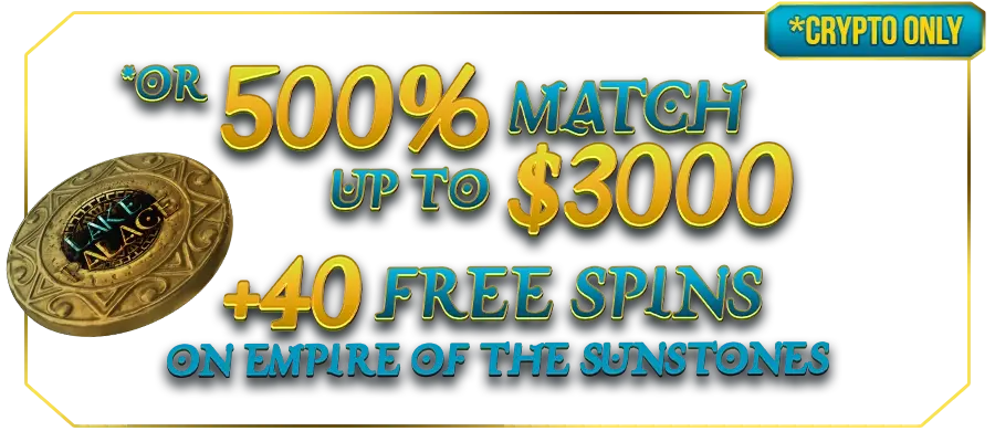 Or 500% up to $3000